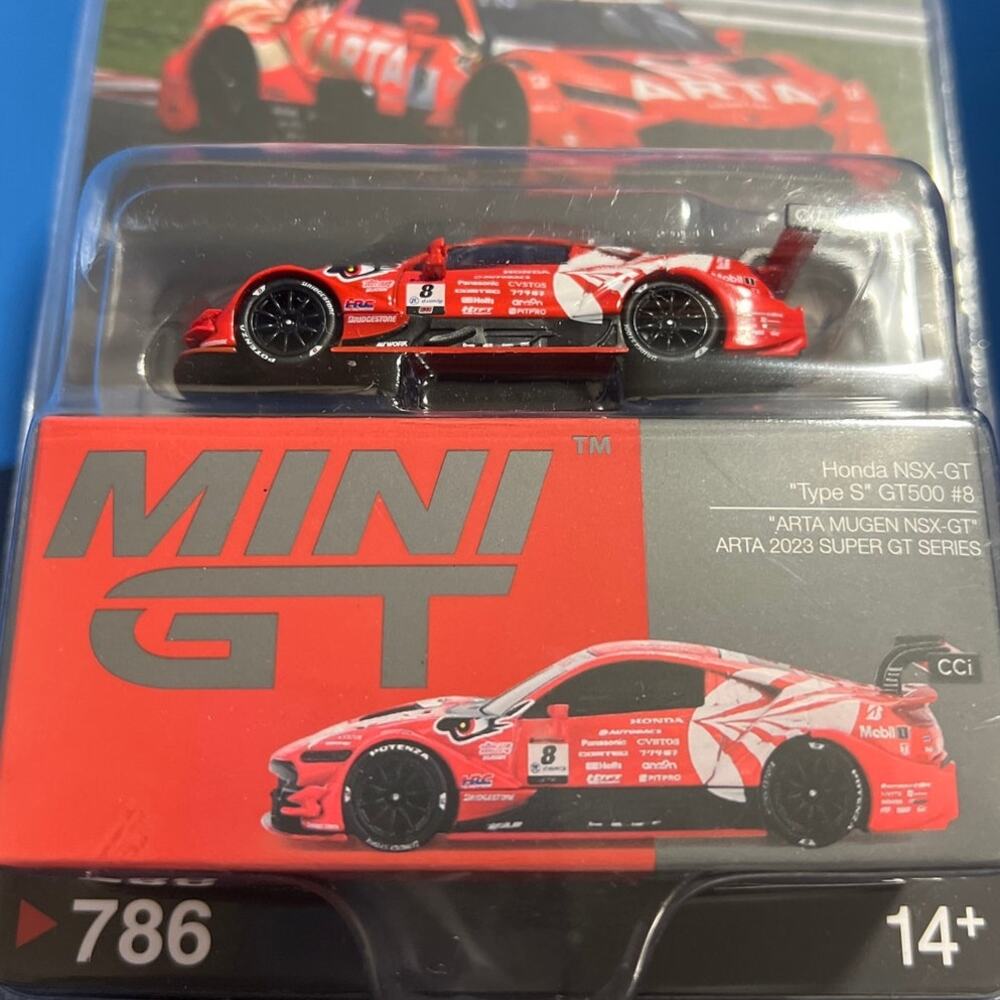 Mini GT Nissan Z Pandem GT-R R35 LBWK Red #786 1:64 Diecast JDM Model Car